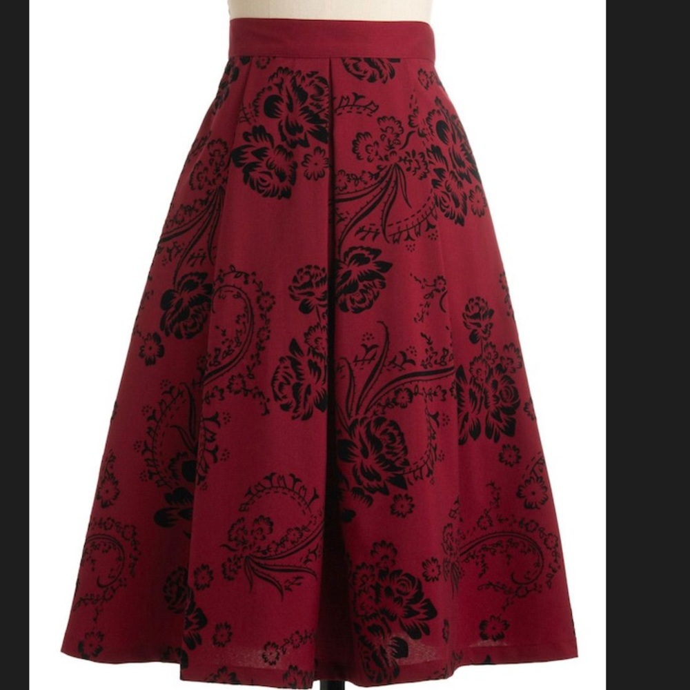 NWOT Bettie Page by Tatyana ModCloth Retro Skirt